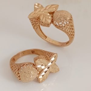 انگشتر زنانه طلاروس ونکلیف