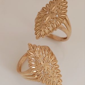 انگشتر عمده زنانه طلاروس تراش کد 512