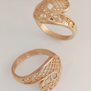 انگشتر زنانه طلاروس تراش