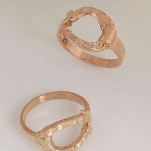 انگشتر زنانه طلاروس حلقه پروانه