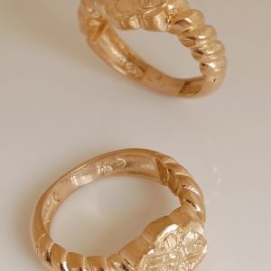 انگشتر عمده زنانه طلاروس تراش کد 543