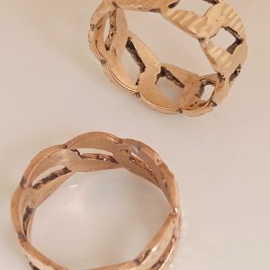 انگشتر زنانه طلاروس کارتیر زنجیری