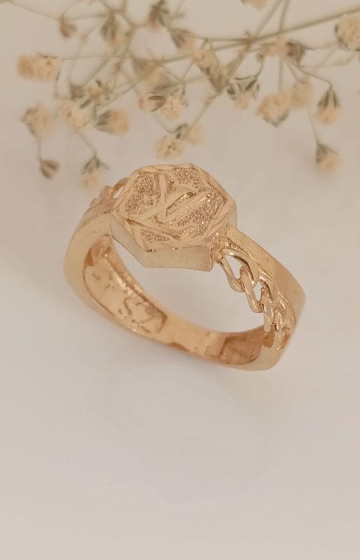 خرید انگشتر زنانه طلاروس لویی ویتون