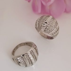 انگشتر زنانه نقره روس تراش کد 1026