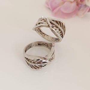 انگشتر زنانه نقره روس تراش کد 1011