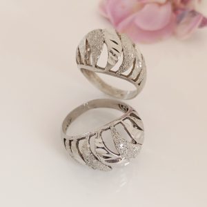 انگشتر زنانه نقره روس تراش کد 1010