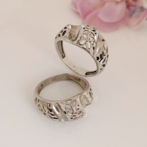 انگشتر زنانه نقره روس تراش کد 1006