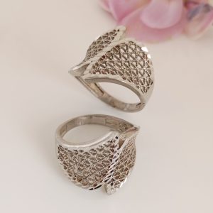 انگشتر زنانه نقره روس تراش کد 1003