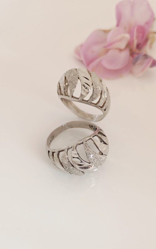 خرید انگشتر زنانه نقره روس تراش کد 1010 