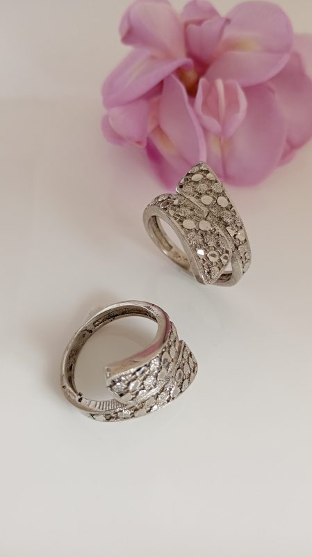 خرید انگشتر زنانه نقره روس تراش کد 1025