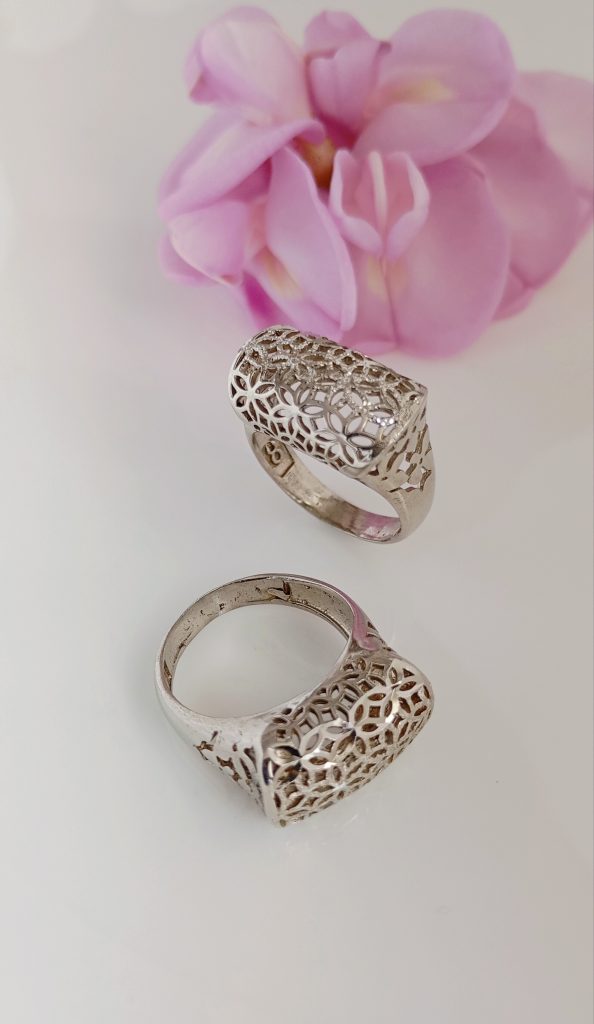 انگشتر نقره روس زنانه