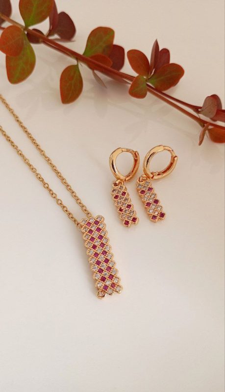 نیم ست عمده طلاروس اتمی با زنجیر 2016