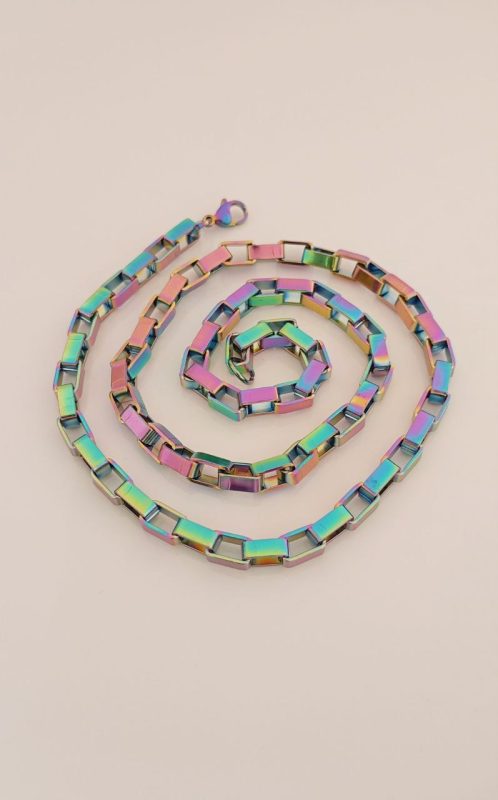 خرید زنجیر استیل آجری درشت ZS 8002