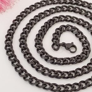 زنجیر استیل مشکی ZS 8010