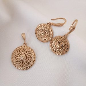 نیم ست طلاروس تراش NT 6000