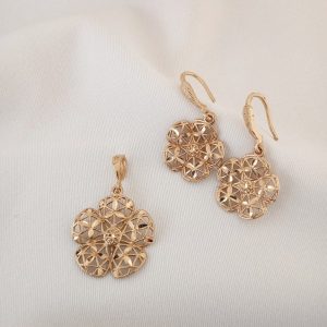 نیم ست طلاروس NT 6001