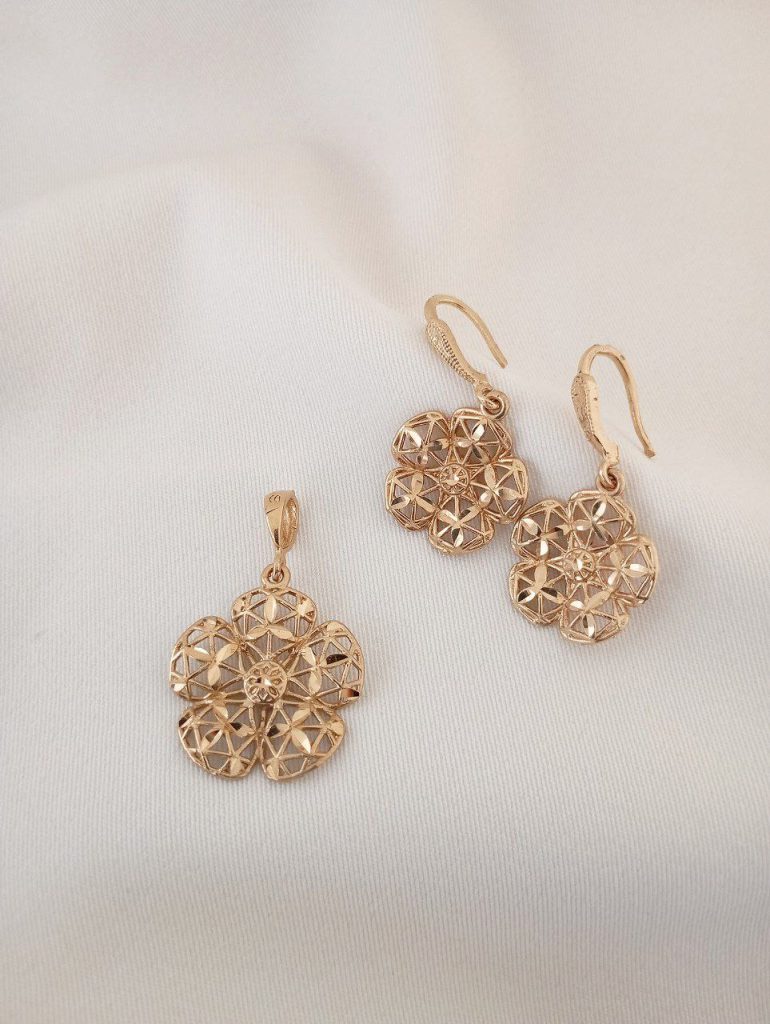 نیم ست عمده طلاروس NT 6001