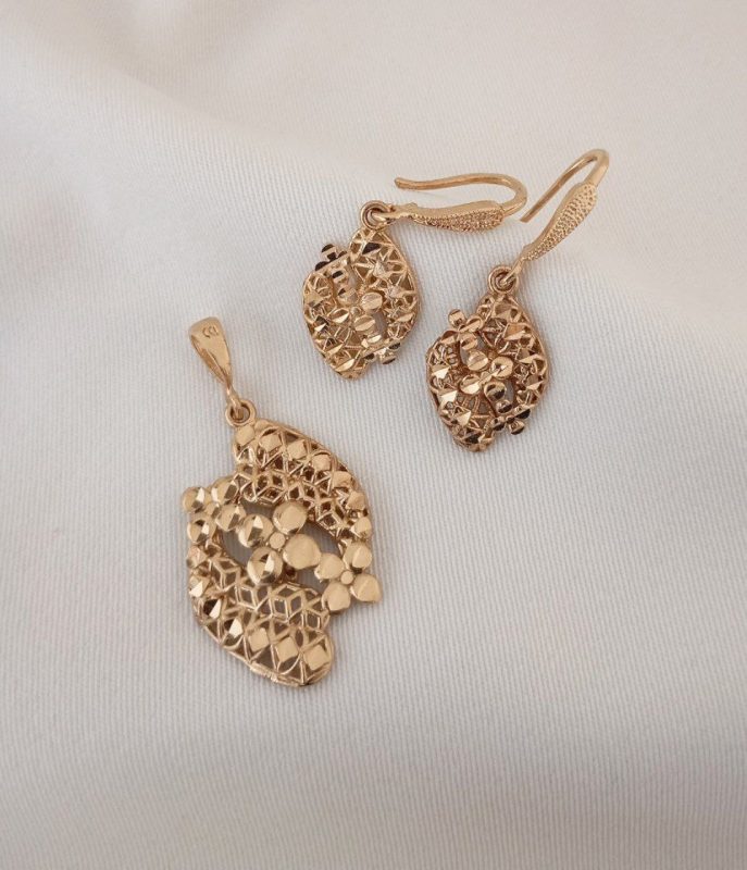 نیم ست طلاروس NT 6002