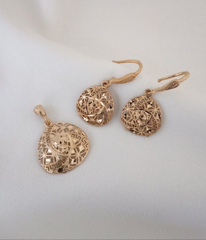 نیم ست عمده طلاروس NT 6003