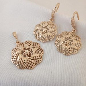 نیم ست طلاروس NT 6005