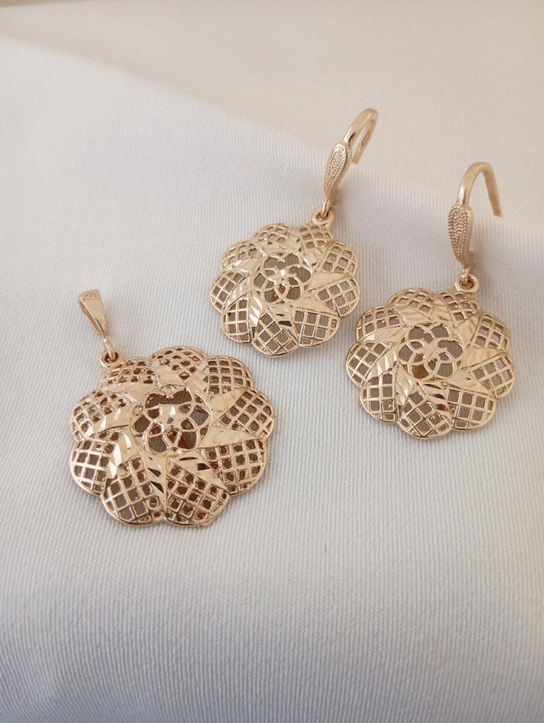 نیم ست عمده طلاروس NT 6005