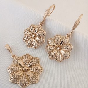 نیم ست طلاروس NT 6006