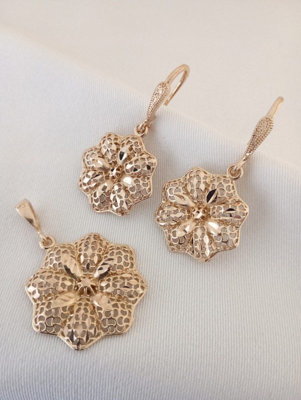 نیم ست عمده طلاروس NT 6006