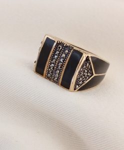 انگشتر عمده طلاروس مردانه AT 7000