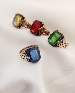 انگشتر عمده طلاروس مردانه AT 7004